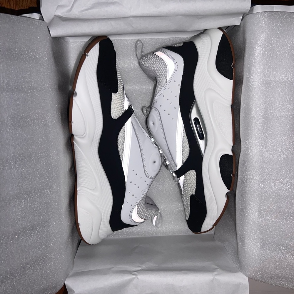 Dior Black and White Men's Sneakers